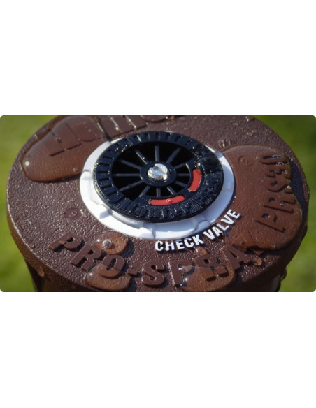 Irrigatore statico HUNTER mod. PRS30 con regolatore di pressione tarato a 2.1 bar