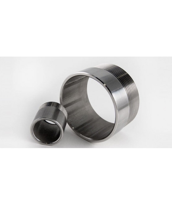 Tronchetto filettato "GAS" inox