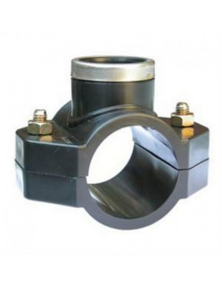 Presa a staffa 75x1"1/4 - PN10- con anello inox di rinforzo