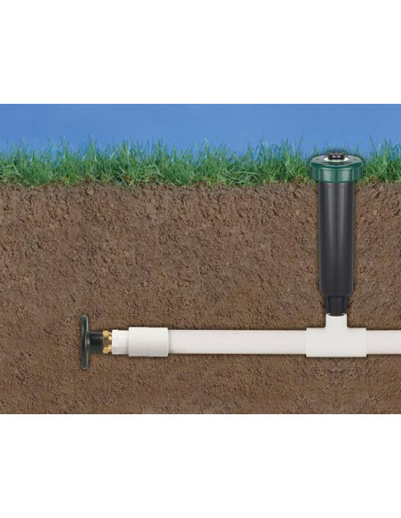 Valvola di drenaggio fine linea in ottone 1/2" ORBIT