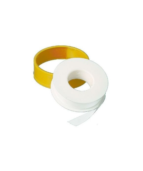 Rotolo nastro PTFE/TEFLON 12mm x 15 mt x 0,10mm - 10 pz