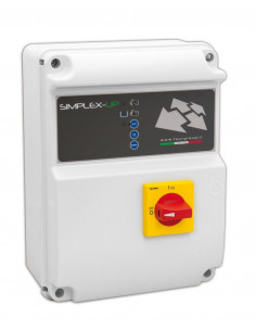 SIMPLEX-UP-M/3 Schalttafel für einphasige Pumpe