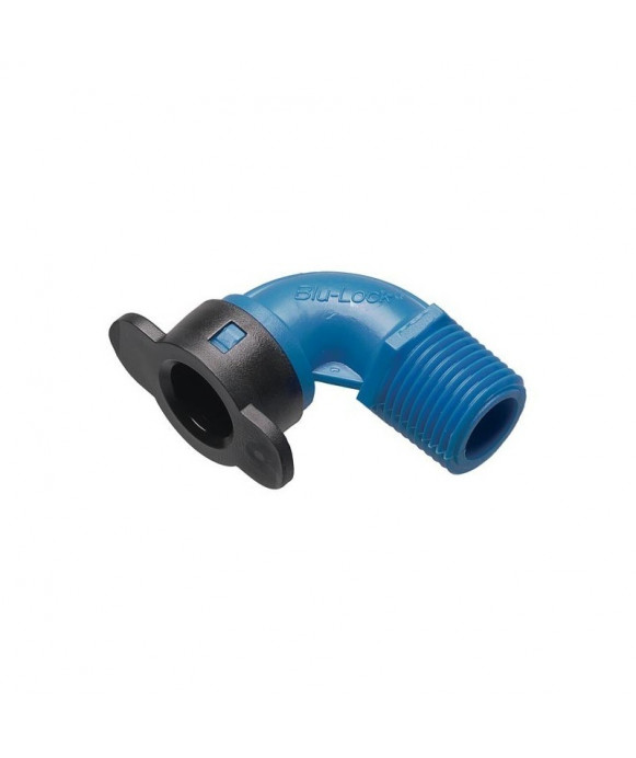 Elbow Blue Lock 1/2 "Stecker für Tube Blue Lock