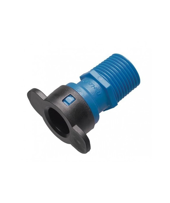 RACCORDO BLU LOCK 1/2" M 