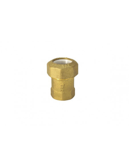 Monocoupling Female in brass for PE pipe