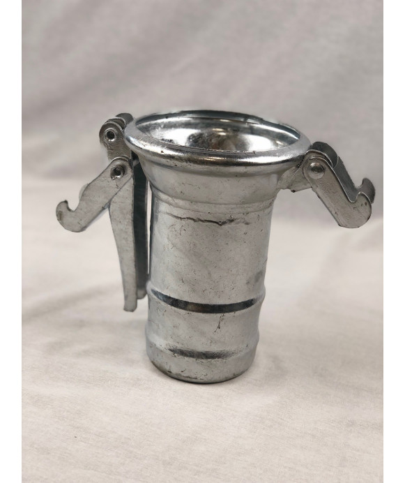 Half coupling globe galvanized female with hose connector - from 50 to 150 mm