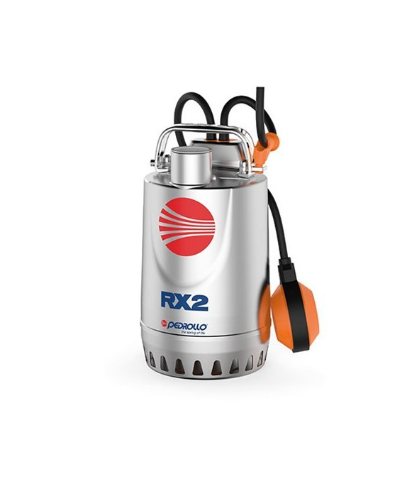 Submersible drainage pump in stainless steel PEDROLLO mod. RXm 2