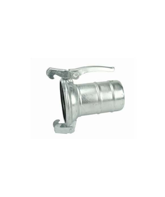 Half coupling globe galvanized female with hose connector - from 50 to 150 mm