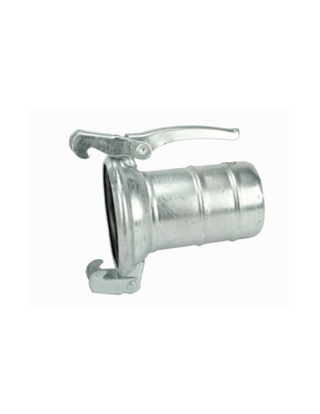 Half coupling globe galvanized female with hose connector - from 50 to 150 mm