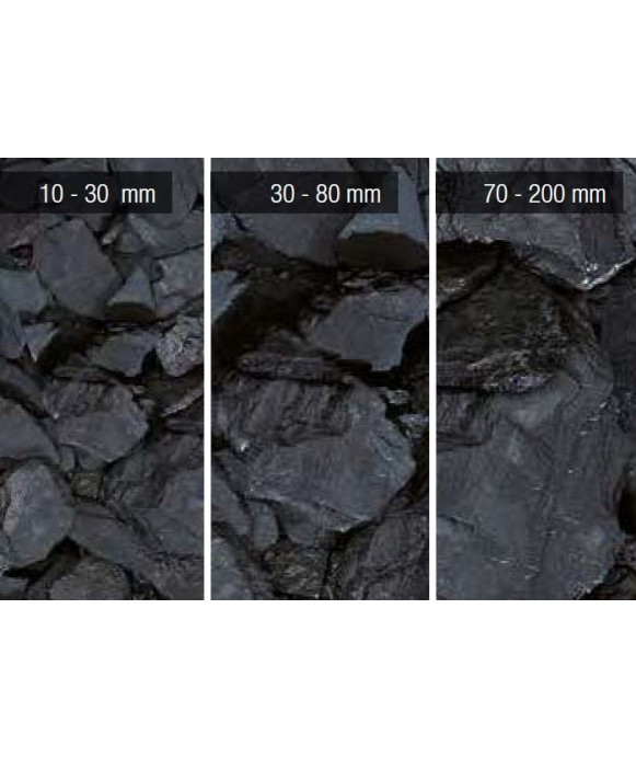 Déco Minérale - Ardoise NOIR - sacs de 20 Kg