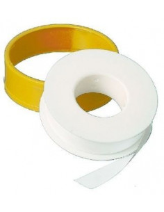PTFE/TEFLON Bandrolle 25 mm x 15 mt x 0,20mm -