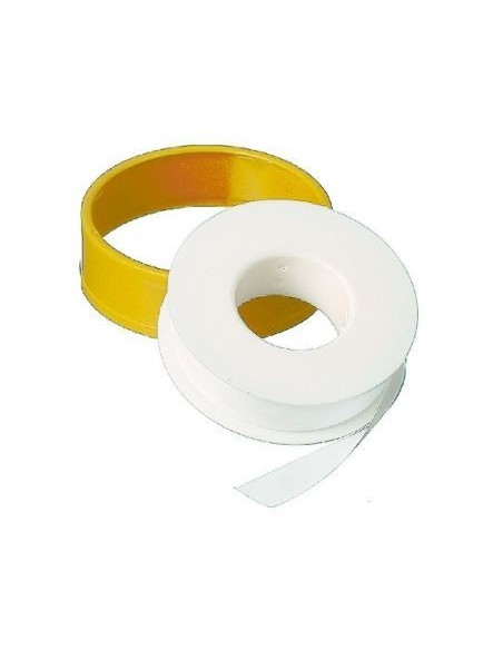 Rotolo nastro PTFE/TEFLON 12mm x 15 mt x 0,10mm - 10 pz