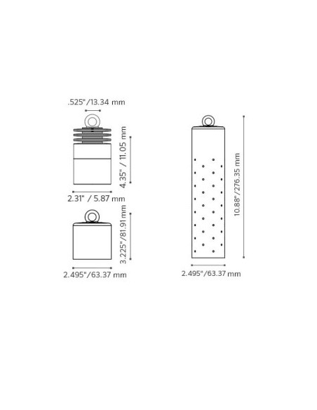 copy of Lampada da giardino mod. PM - 3 Led Path Light