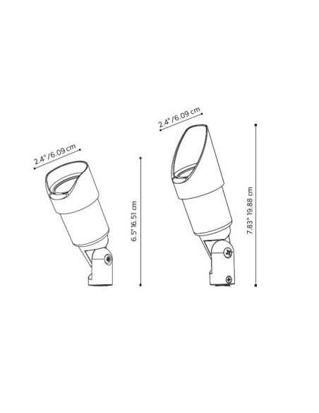 copy of Lampada da giardino mod. PM - 3 Led Path Light