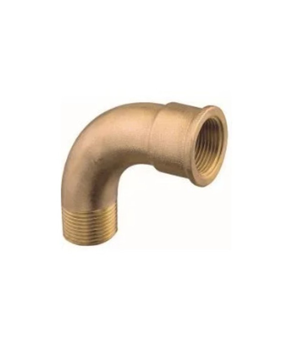90° MF Messing Bogen