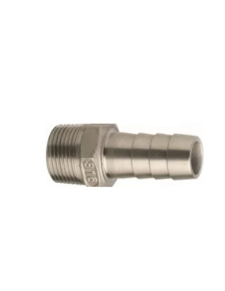 Portagomma Maschio - COMPATTO - AISI 316