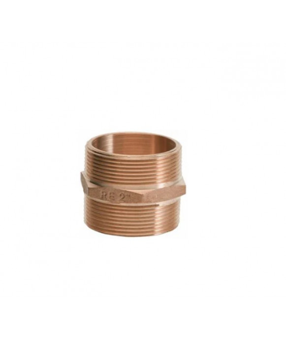 Nipplo doppio in bronzo