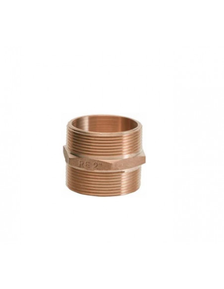 Nipplo doppio in bronzo