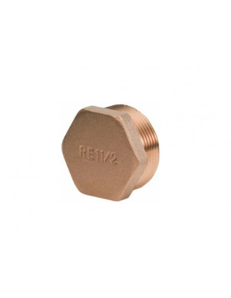 Bronze male screw cap