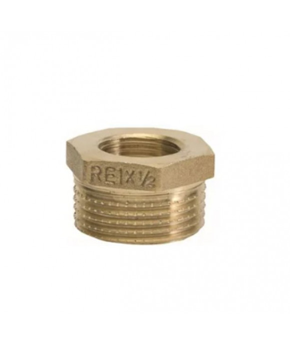 Riduzione filettata in ottone M-F