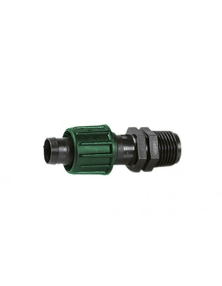 Male fitting d.3/4" x TAPE d.16 - 100 pcs