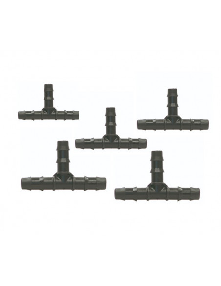 Tee IRRITEC per Micro Ala Gocciolante d.7 mm  - 5 pz