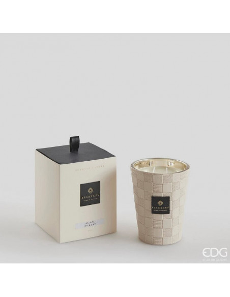 Candela linea CUIR fragranza BLACK FOREST
