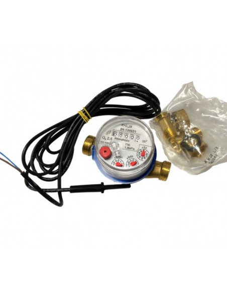Contatore di flusso 1"- 1 impulso ogni 10 l