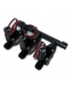 Pre-installed Kit with 3 valves 9V HUNTER