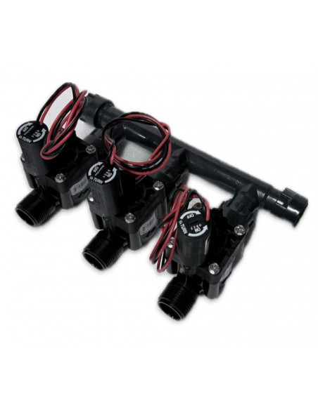 Pre-installed Kit with 3 valves 9V HUNTER
