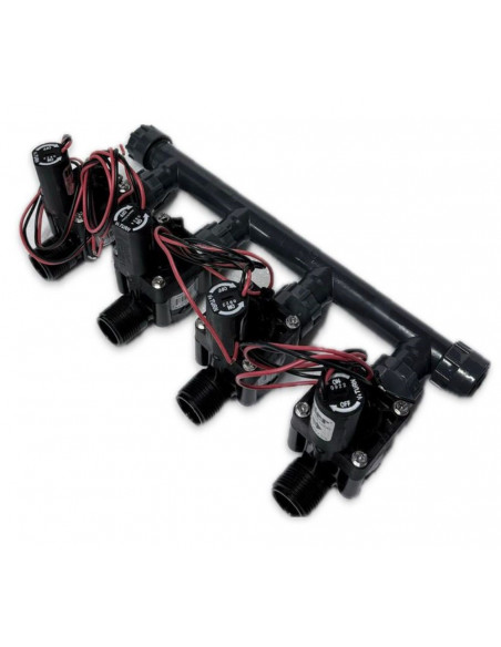 Pre-installed Kit with 4 valves 9V HUNTER