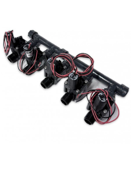 Pre-installed Kit with 5 valves 9V HUNTER