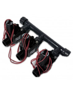 Pre-installed Kit with 3 valves 24V HUNTER