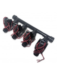 Pre-installed Kit with 4 valves 24V HUNTER