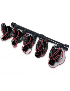 Vorinstalliertes Kit mit 5 Magnetventilen 24V HUNTER