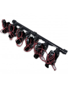 Vorinstalliertes Kit mit 6 Magnetventilen 24V HUNTER