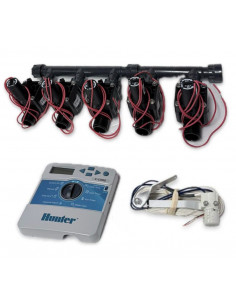 Kit mit 5 Magnetventilen + Indoor-Programmiergerät +...