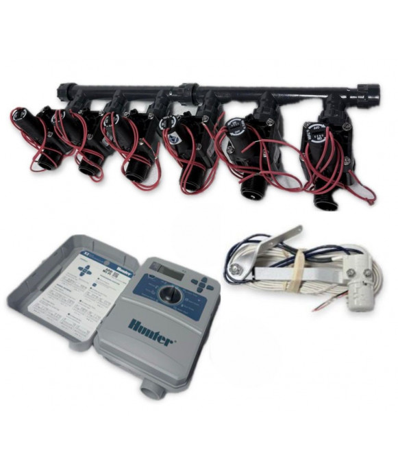 Kit mit 6 Magnetventilen +...