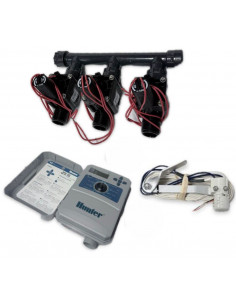 Kit mit 3 Magnetventilen + Outdoor-Programmiergerät +...