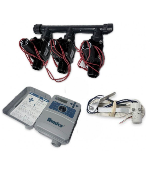 Kit mit 3 Magnetventilen +...