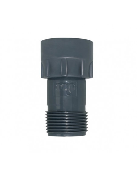 Krümmerhülse d.1" MxF mit PVC OR