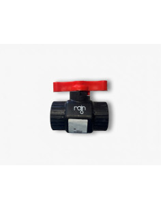 Kugelhahn für Abgasanlage 3/4" aus Polypropylen