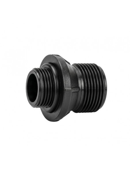Nipple in polypropylene d.1" with OR in PVC