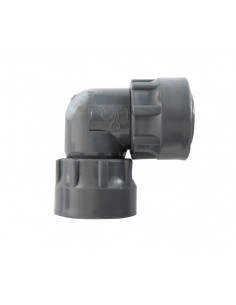 Winkel für Verteiler d.1" oder 1"1/2 oder 2" FxF mit PVC OR