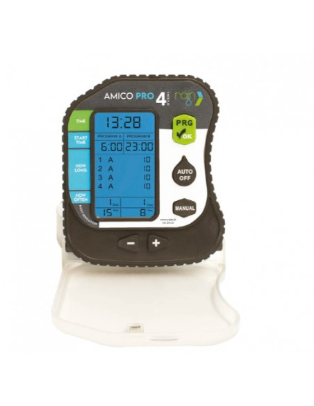Programmateur de cockpit alimenté par batterie RAIN AMICO PRO 4 ZONE