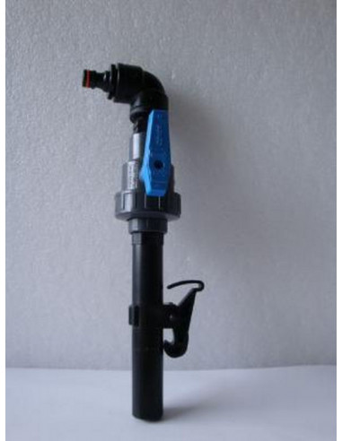 Hydrantenöffnungsschlüssel IRRITEC komplett mit Wasserhahn und Armaturen