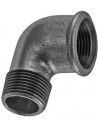 Galvanized cast iron threaded fittings for irrigation